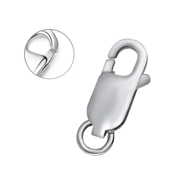 Secure Closure with Strong Stainless Steel Spring Clasp Various Lengths