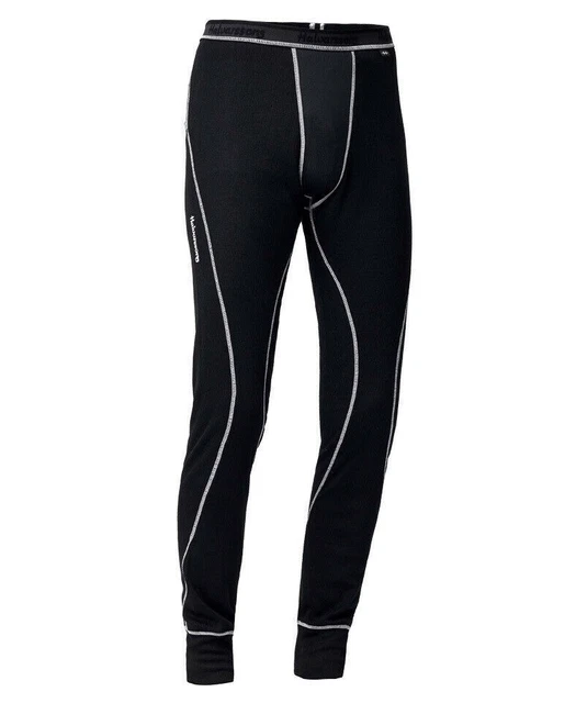 Halvarssons Pantaloni leggeri strato base lungo inferiore moto XS