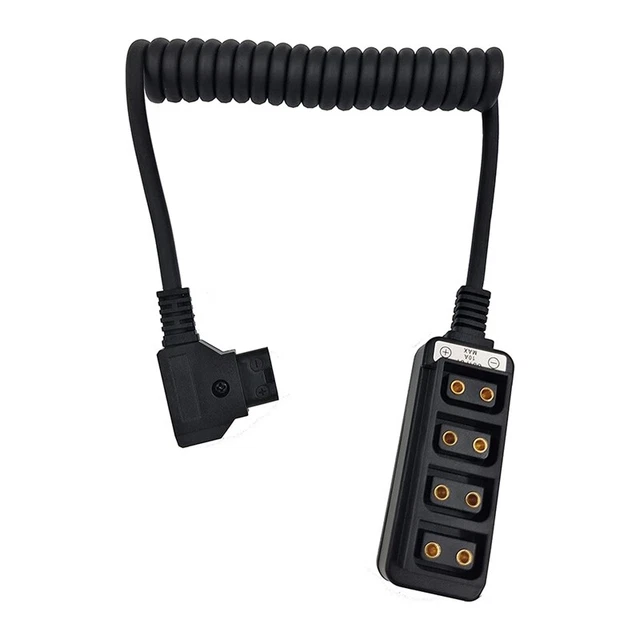 Conector D-Tap 4 puertos divisor cable de alimentación hembra, conexión concentrador, adecuado para S1S8