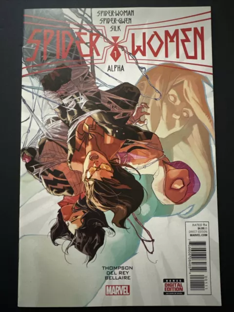 Spider-Women Alpha #1 (2016) 1st Team App, Silk, Spider-Woman, Spider-Gwen NM