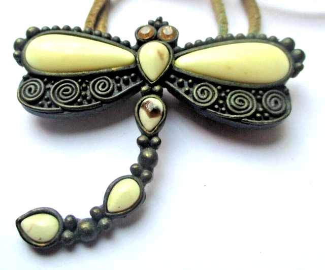 Pendentif Vintage Rosace Argent Noircie Avec Cristaux - Bijou Ancien N°5266, Parfait état