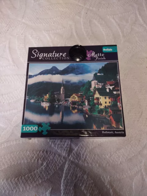 Buffalo Games Signature Collection, HALLSTATT, AUSTRIA, 1000 Piece Puzzle. New