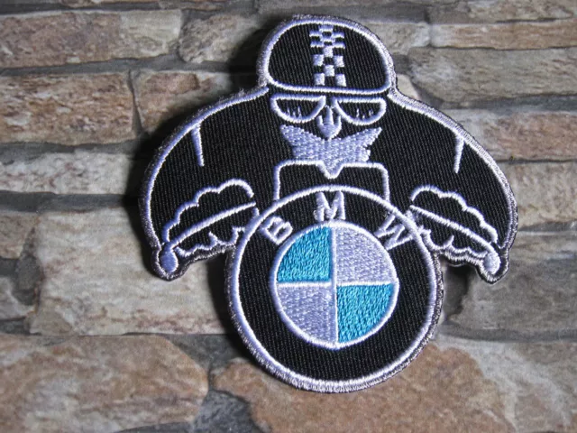 Aufnäher Patch Motorradcross BMW Auto-Tuning Racing Motorradsport Biker Race GT