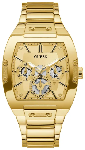 Guess Men's Watch Multifunction Phoenix Gold Coloured GW0456G2
