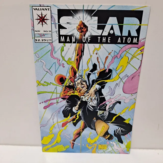 Solar Man of the Atom #15 Valiant Comics VF/NM
