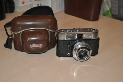 Collezionisti KONV Voigtländer tra l'altro parte con astucci/Borsa 11 vecchie Photo/fotocamere-AGFA 