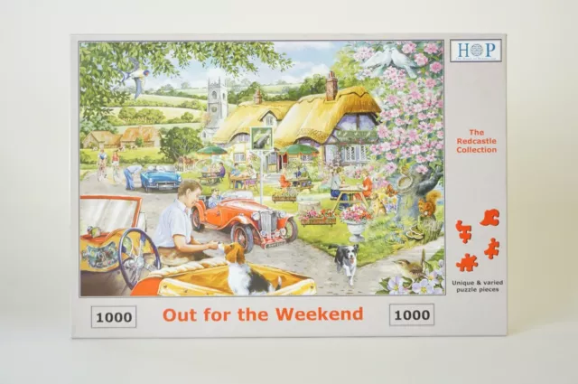 House of Puzzles sorti pour le week-end 1000 pièces puzzle complet et emballé !