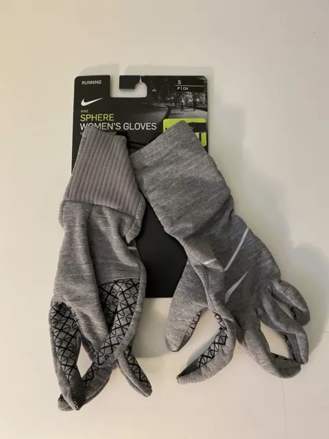 NWTs Nike Sphere Womens gloves with dry-fit technology Running Size Small