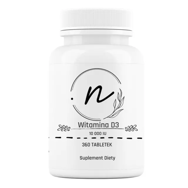 NaturePro Vitamina D3 10000 IU 360 Compresse, Tablets - Immune Salute 10,000 UI