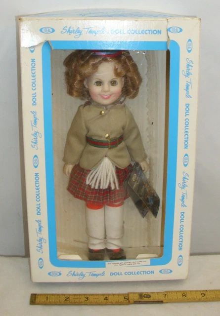 Ideal Shirley Temple Doll In Scottish Outfit Boxed