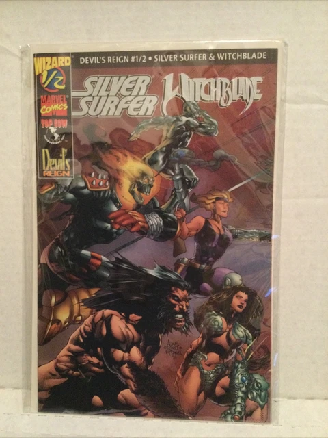 Witchblade Silver Surfer 1/2 Wizard Top Cow MCU VARIANT hard to find NM