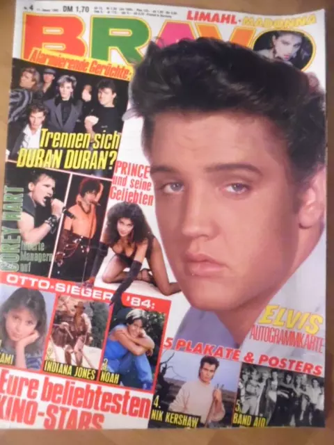 BRAVO  4 - 1985 C  Elvis Duran Wham Paul McCartney Hendrik Martz Vanity & Prince