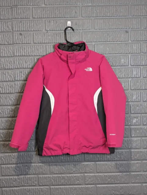 The North Face Girls Size L 14/16 Hyvent Triclimate 3 in 1 Jacket Pink