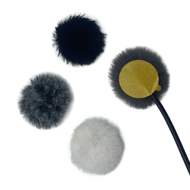 Windscreen Cover Microphone Cover Fuzzy Guard for Lavalier Microphone Protector