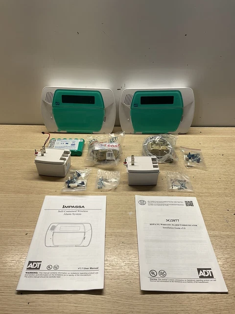 DSC KIT457-96H Impassa 2-Way Self Contained Wireless Security System NEW/FRA298