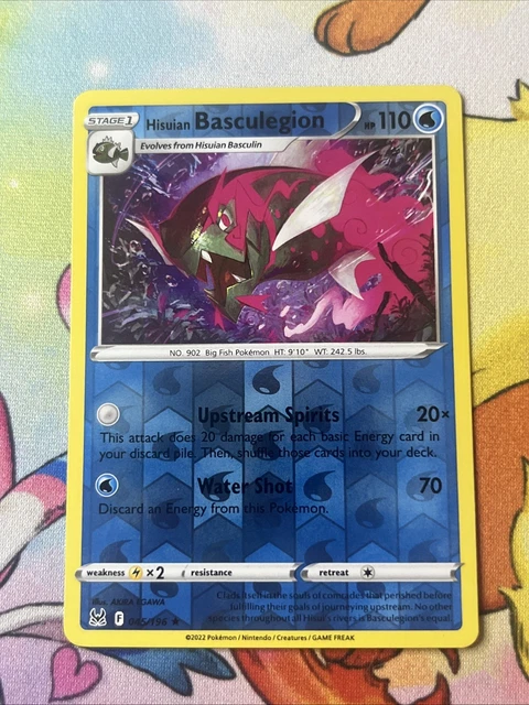 basculegion pokemon card value 2022 Pokemon Card 045/196 Basculegion