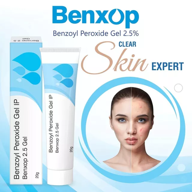 Benxop 2.5% Benzoyle Peroxyde Gel 20g { Direct De Salve } 2