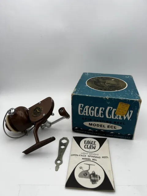 EAGLE CLAW BY Wright & McGill ECL Light Weight Spinning Reel -USA