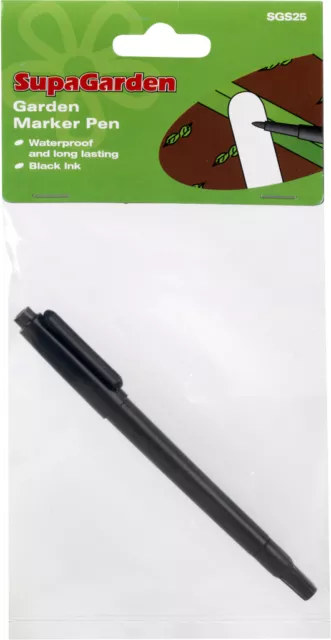 Garden Waterproof Ink Marker Pen Black Plant Flower Labelling