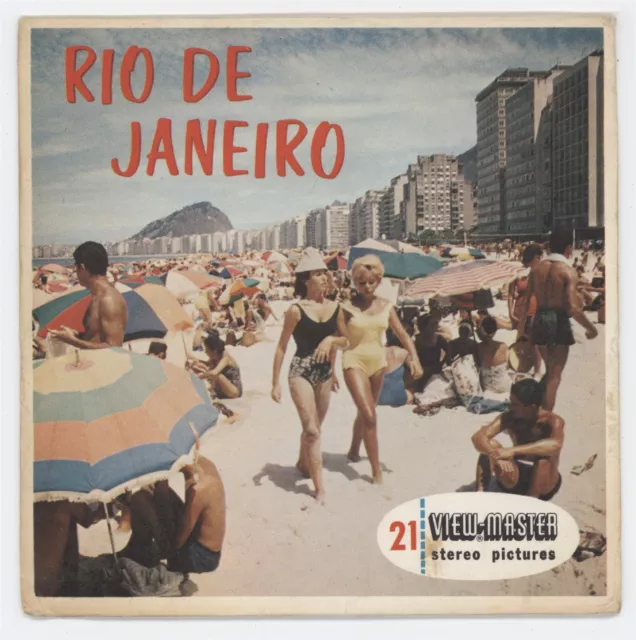 BRAZIL Rio de Janeiro Viewmaster B058 Mint FREE SHIPPING