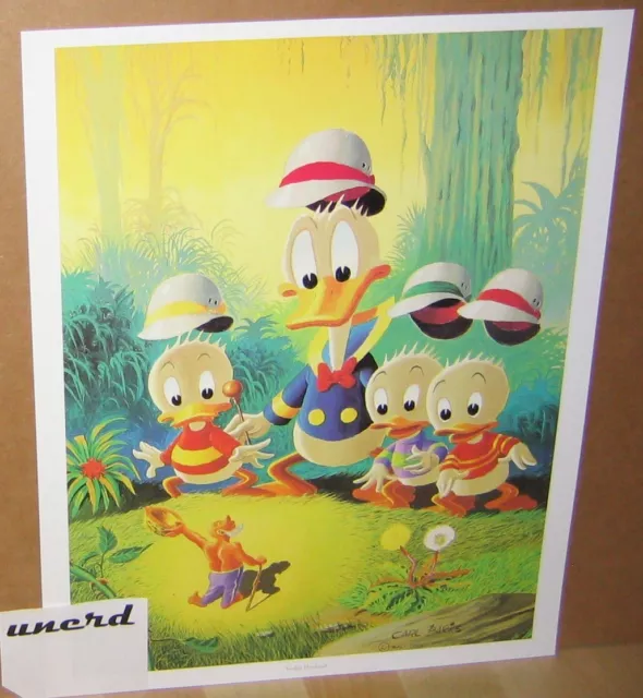 Carl Barks Kunstdruck: Voodoo Hoodooed - Donald Duck, Nephews Art Print