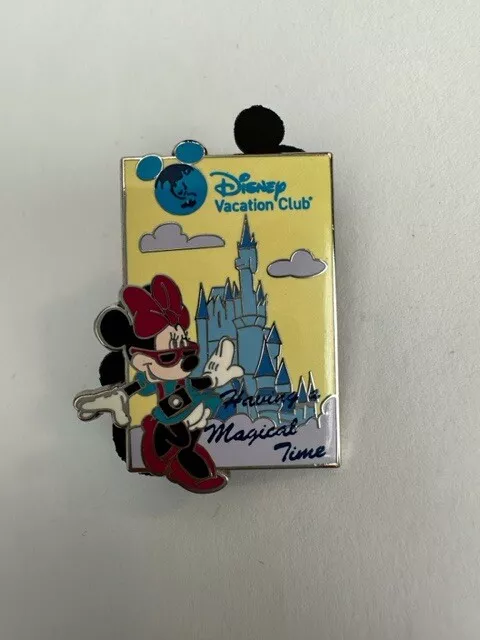 DVC Welcome Home Having A Magical Time Minnie Mouse Disney Pin (C1)