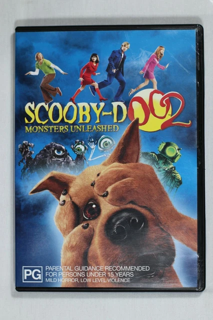 SCOOBY DOO 02 - Monsters Unleashed (DVD, 2004) - Reg 4 Preowned (D689 ...