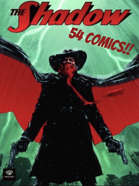 The Shadow(Dark Horse and Dynamite) comic lot.54 books.See Pics And Description