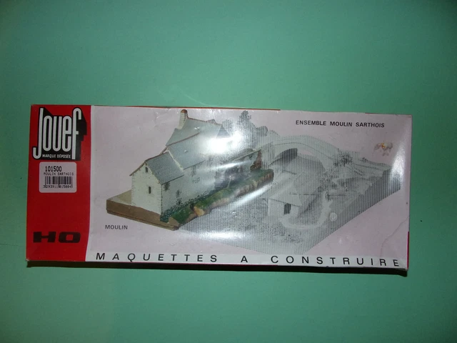 Maquette à Monter Jouef - Moulin Sarthois 1015 échelle HO, D'occasion En Très Bon état