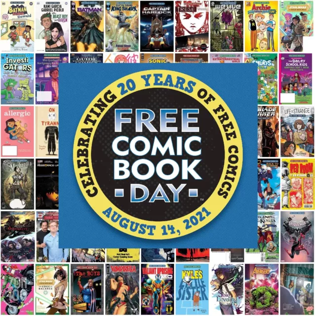FREE COMIC BOOK DAY (FCBD) 2021 - Select Singles or Sets  #FCBD21 #FindYourStory