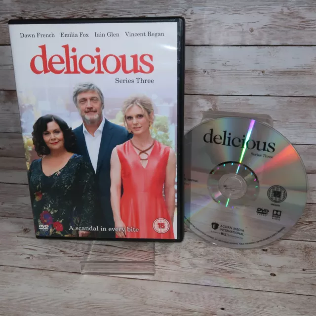 Delicious: Series Three DVD Dawn French Emilia Fox Iain Glen  SKY TV Series 2019