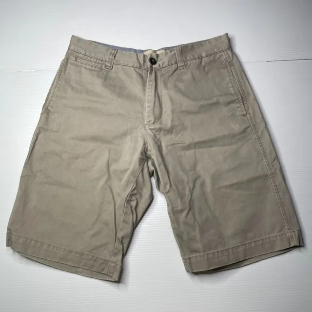 Colorado Canvas Chino Shorts Mens Size 30 Waist Grey Casual Style Fashion Fit