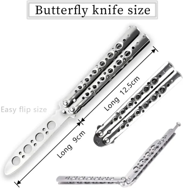 Butterfly Knife Trainer - Balisong Trainer - Practice Butterfly Knife - Balisong