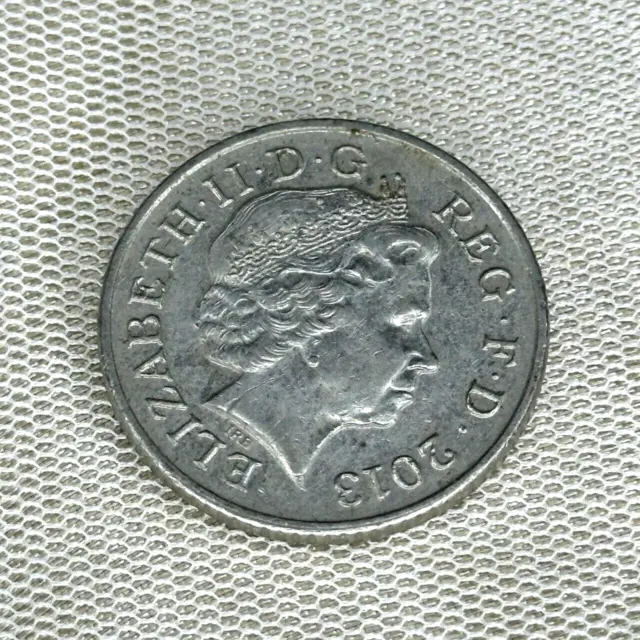 2013 UK (British) Elizabeth II Coin - Ten Pence (10p)