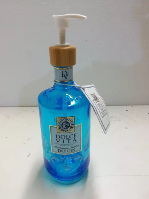 Dispenser Dosatore Sapone Creato Con Bottiglia Di Gin Dolce Vita