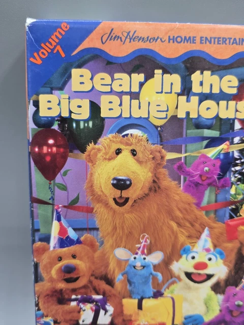 BEAR IN THE Big Blue House Volume 7 (VHS 1999) Jim Henson Birthday ...
