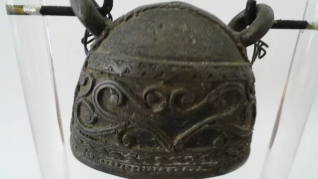 Antique Bronze Buffalo Bell,  Burma 2
