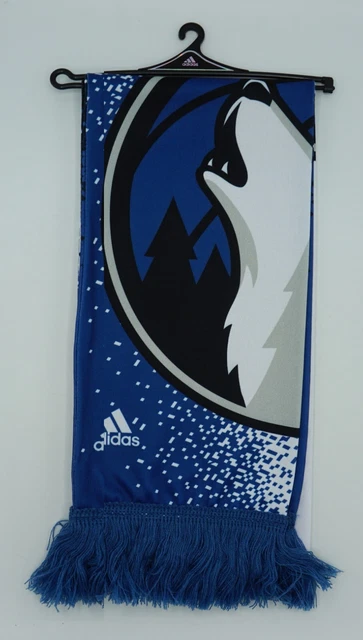 NBA Minnesota Timberwolves adidas Silky Feel Fransen Schal Stil #S621Z Neu