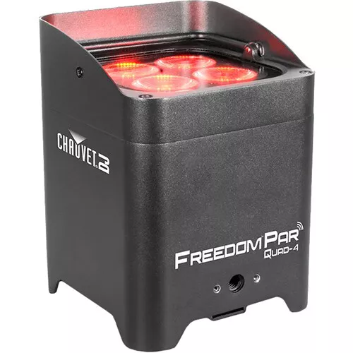 Chauvet DJ Freedom Par Quad-4 RGBA Wireless, Battery-operated  LED Par Light