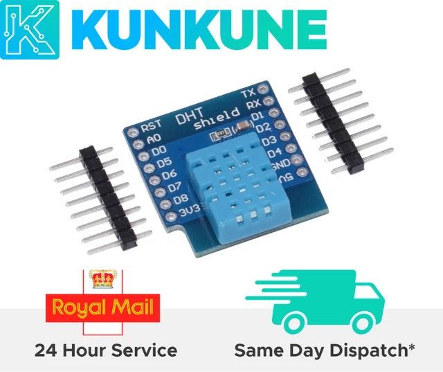 Module Temperature Shield WEMOS D1 MINI/PRO DHT11 Humidity Temperature Shield -UK £5.90 - PicClick UK