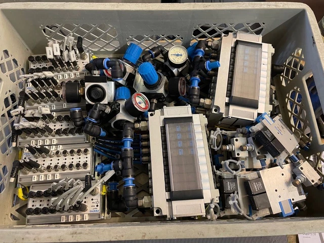 Unità di manutenzione post FESTO, isola valvole, valvole