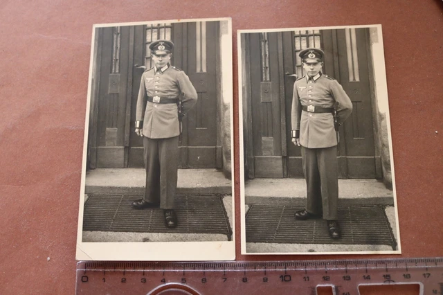 zwei-tolle-alte-fotos-portrait-eines-soldaten-eur-3-99-picclick-de