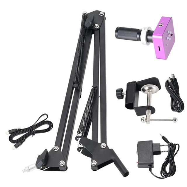 Camera Microscopes 1080P 51MP DC 12V Industrial Video Microscope Camera
