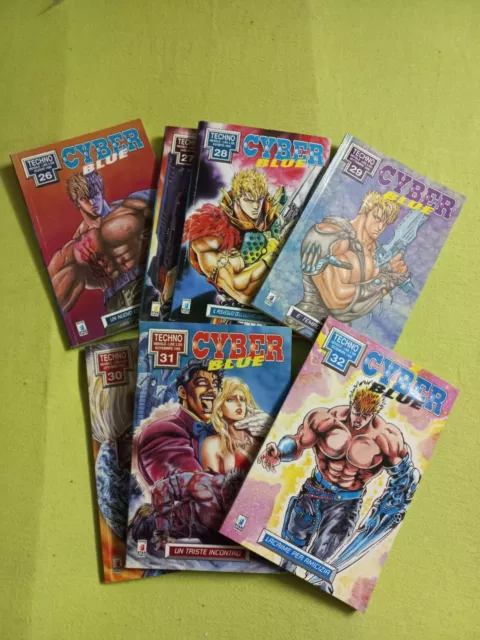 Cyber Blue - Manga Ed. Star Comics  - Serie 1/7 Completa - Ottimo