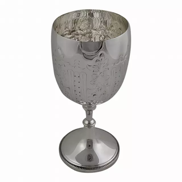 Large Sussex Chalice Cup Silver Plate Silver