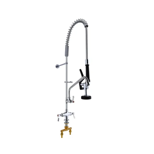 Maxsen Deck Mount Commercial Kitchen Sink Faucet 43" Height Pre rinse With 12...