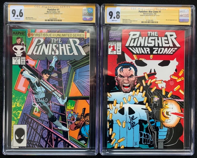 Punisher 1 Lot Volume II & War Zone CGC Klaus Janson & John Romita Jr Cover Art