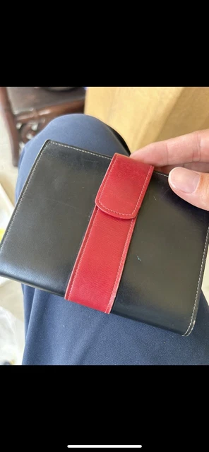 gucci wallet women authentic - black leather gucci stripe pre-owned vintage