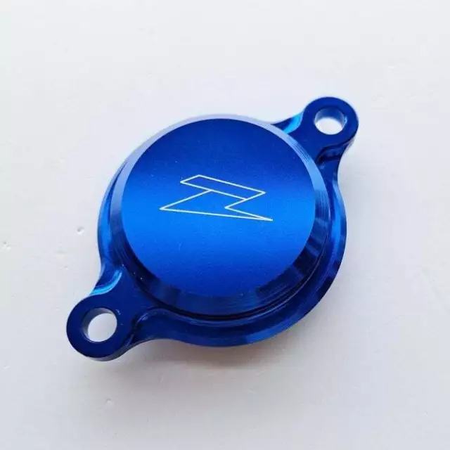 Zeta Racing MX Ölfilterabdeckung - YZF250 14-23 YZF450 10-22 YZF250/450X (blau)