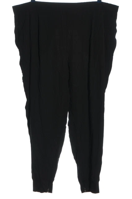 EILEEN FISHER Stoffhose Damen Gr. DE 52 schwarz Casual-Look